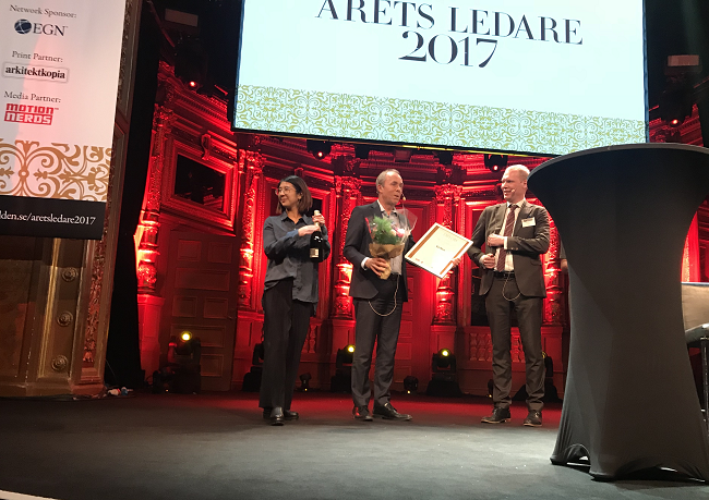 Kai Wärn leader of the year 2017